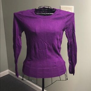 Purple sweater
